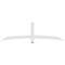 Ekena Millwork Bellingham Architectural Grade PVC Gable Bracket, 84"W x 24 1/2"H x 2"D x 4"F, 7/12 Pitch GBP084X25X0204BEL00 - alternate 2